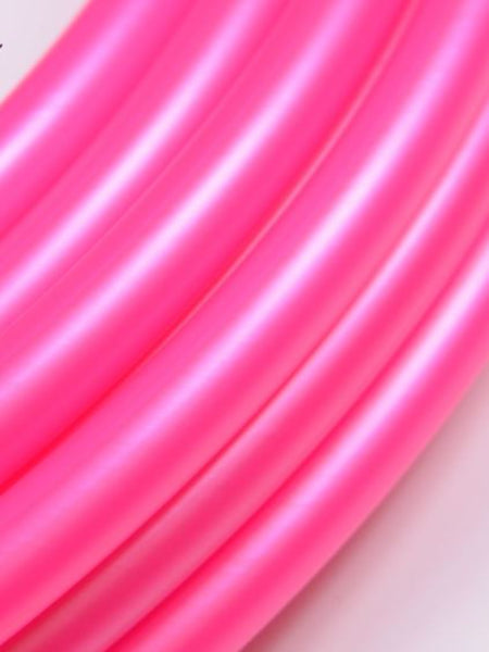 Untaped Valentia Pink Polypro Hoop - available in 5/8 - Éire Hoops